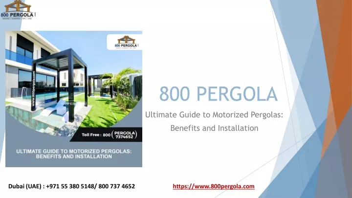 800 pergola