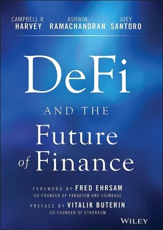 Download⚡️PDF❤️ DeFi and the Future of Finance