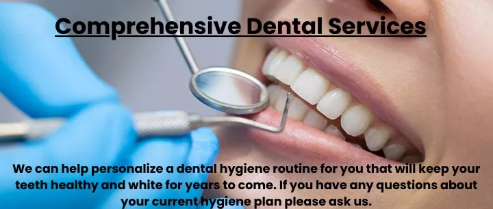 comprehensive dental services