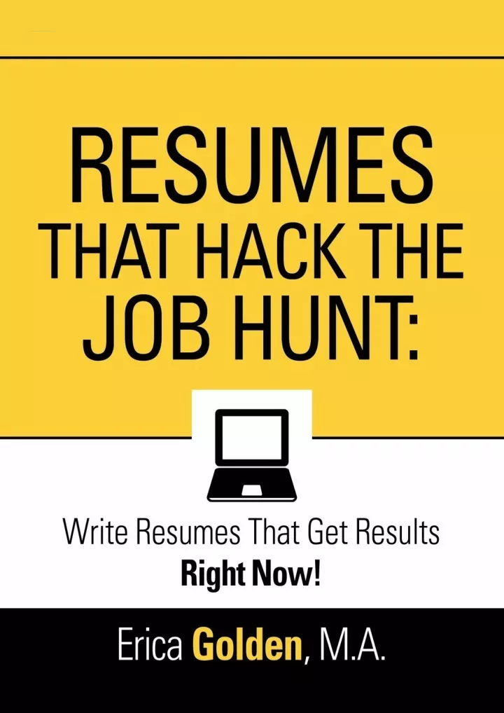 resumes that hack the job hunt write resumes that