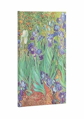 Ebook❤️(download)⚡️ Paperblanks | Van Gogh's Irises | Hardcover | Ultra | Lined | Elastic Band Closure | 144 Pg | 120 GS