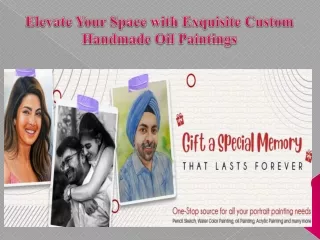 Elevate Your Space with Exquisite Custom Handmade Oil Paintings