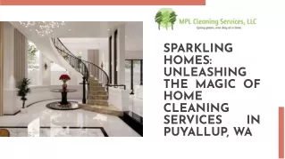 Home Cleaning Services Puyallup WA