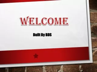 welcome