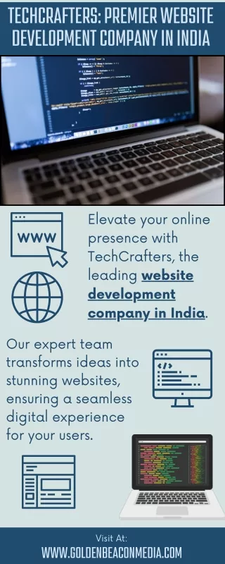 TechCrafters Premier Website Development Company in India