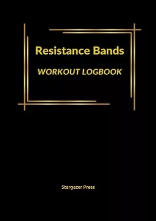 download⚡️[EBOOK]❤️ Resistance Bands: Workout Log