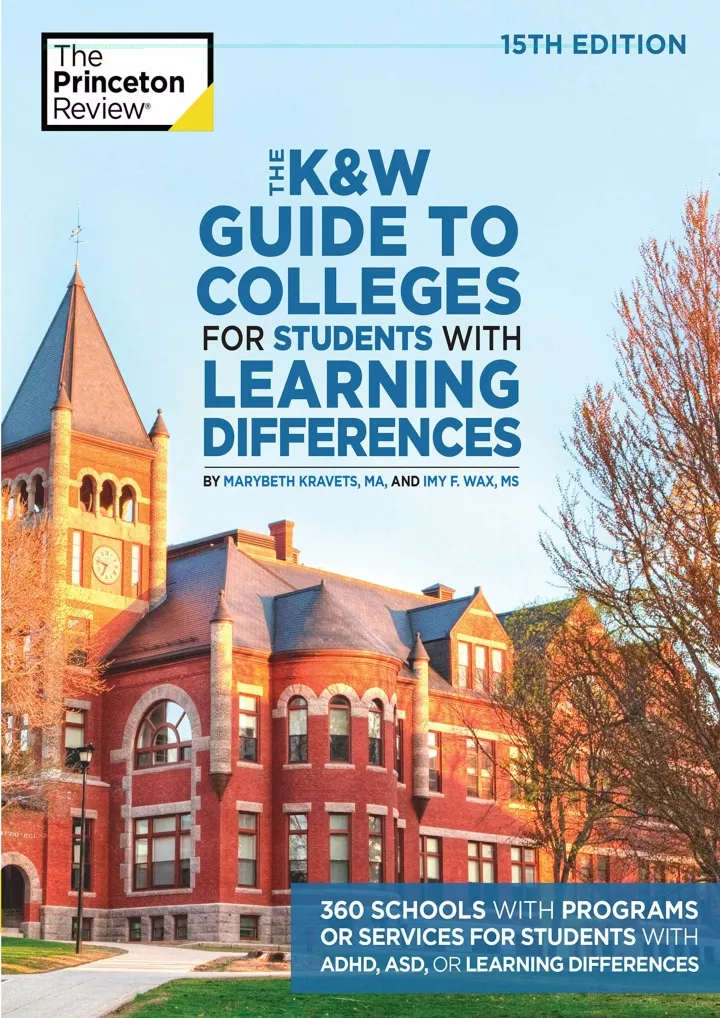 read download the k wguide to colleges