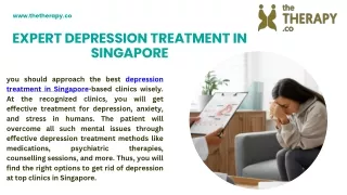 Innovative Depression Treatment in Singapore