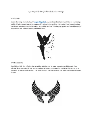 angel wings svg a flight of creativity in your