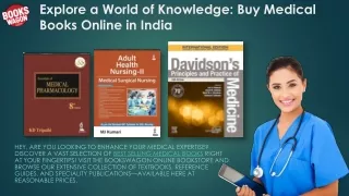 Buy Medical Books Online India