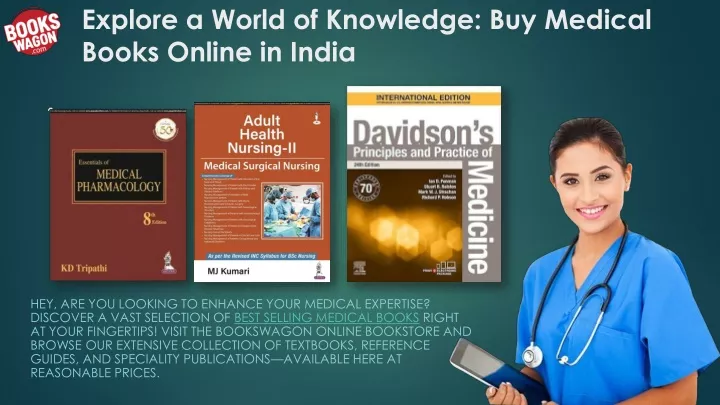 explore a world of knowledge buy medical books online in india