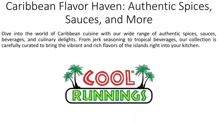 caribbean flavor haven authentic spices sauces and more