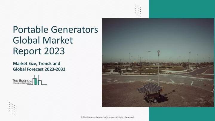 portable generators global market report 2023