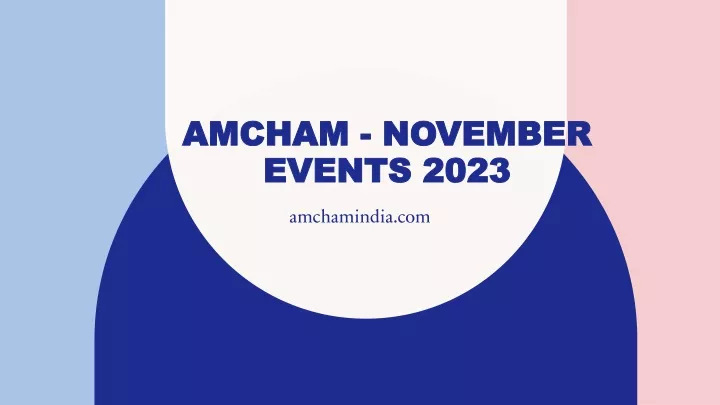 amcham november events 2023