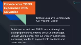 TOEFL Voucher Code