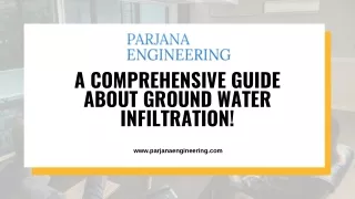 a comprehensive guide about ground water
