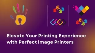 Elevate Your Printing Experience with Perfect Image Printers