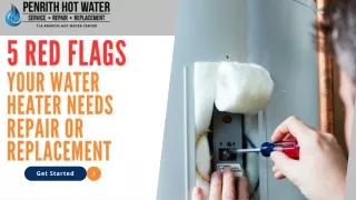 5 Red Flags Your Water Heater Needs Repair or Replacement