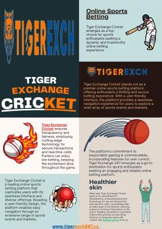 Tiger Exchange Cricket