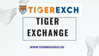 Tiger Exchange PPT
