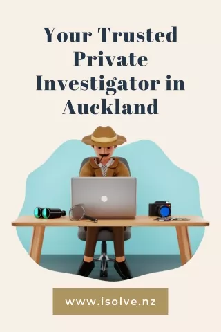 Your Trusted Private Investigator in Auckland