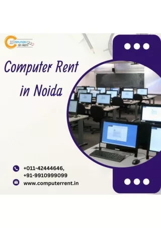 Computer on rent in Noida