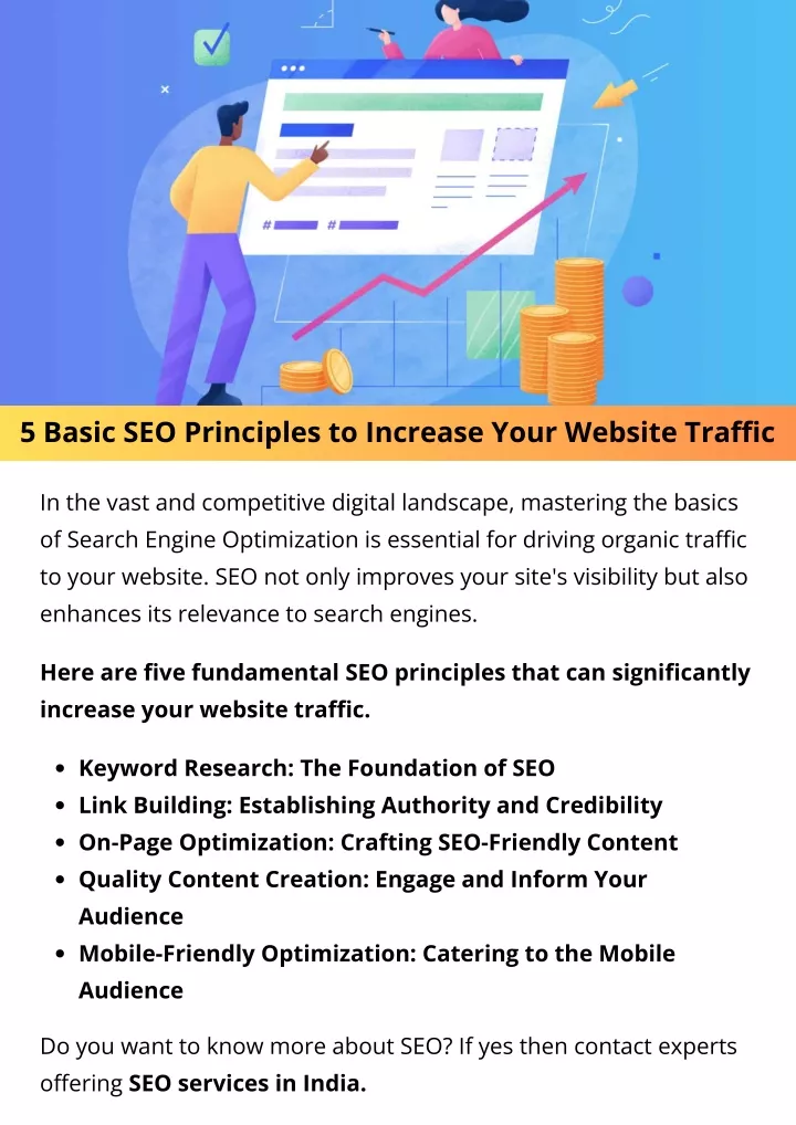 5 basic seo principles to increase your website