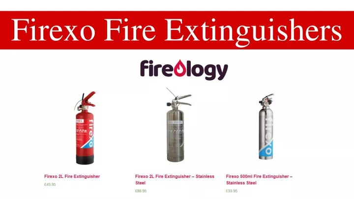 firexo fire extinguishers