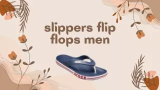slippers flip flops men