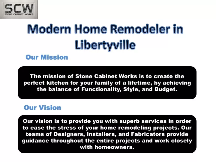 modern home remodeler in libertyville
