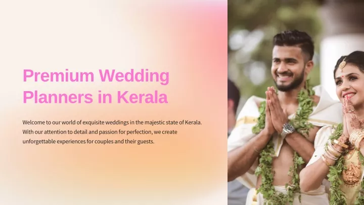 premium wedding planners in kerala