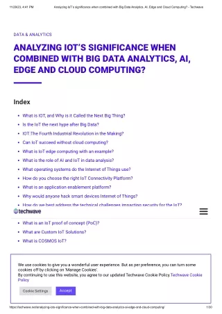 Analyzing IoT’s significance when combined with Big Data Analytics, AI, Edge and Cloud Computing_ - Techwave