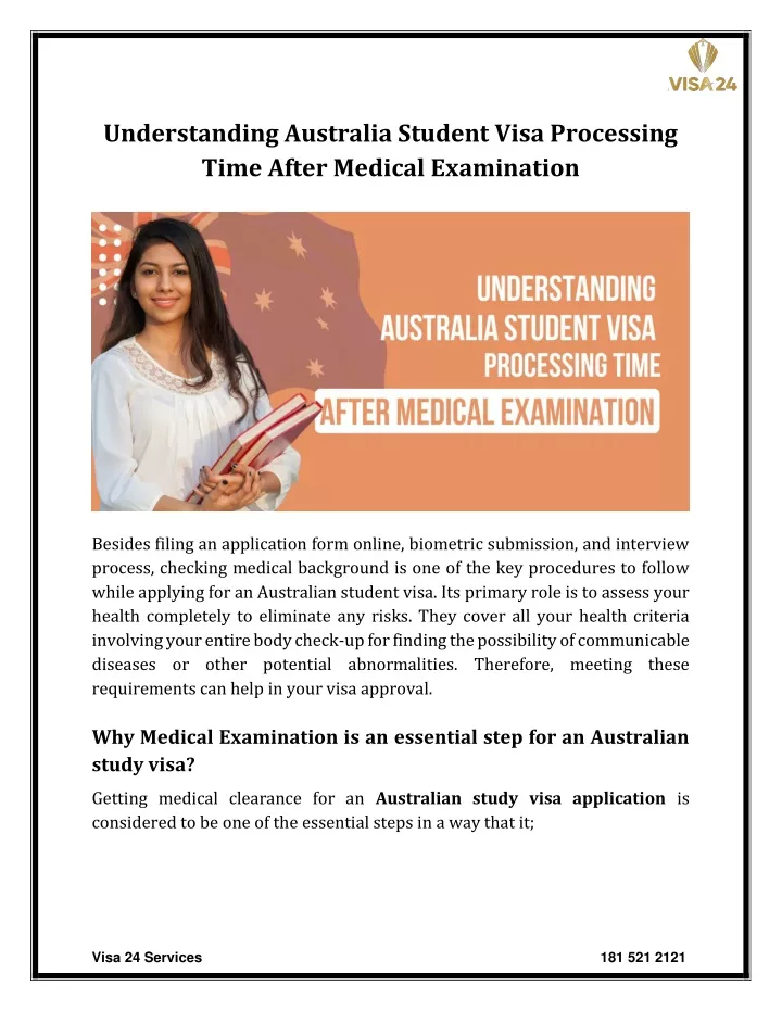 understanding australia student visa processing