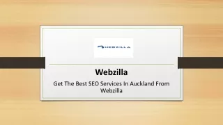 Get The Best SEO Services In Auckland From Webzilla