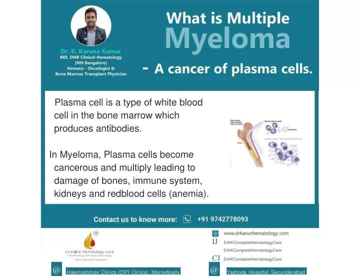 plasma cell is a type of white blood cell