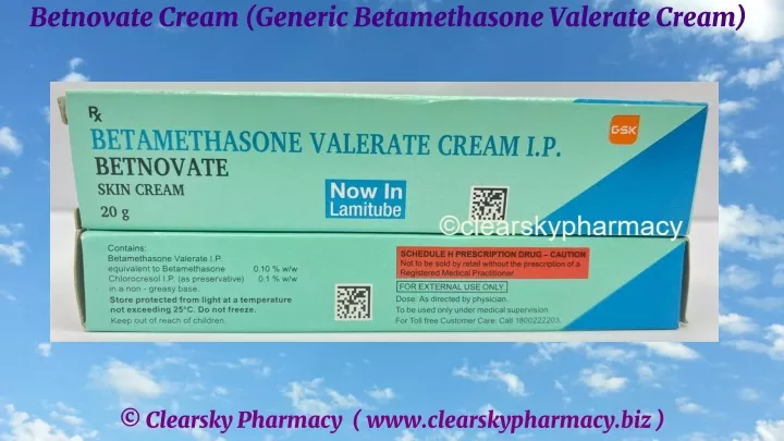 betnovate cream generic betamethasone valerate
