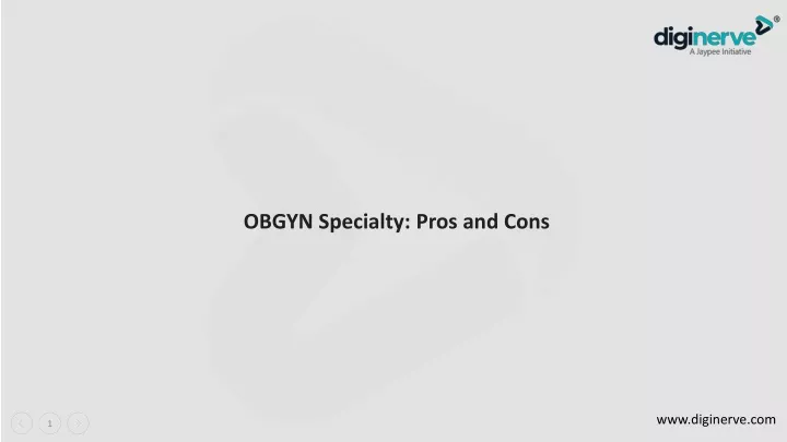 obgyn specialty pros and cons