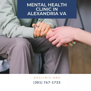 Mental Health Clinic in Alexandria VA