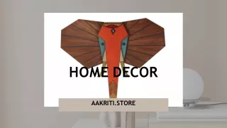 Aakriti.Style: Transform Your Space with Unique Home Décor