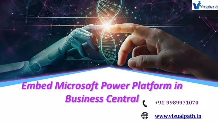 embed microsoft power platform in business central
