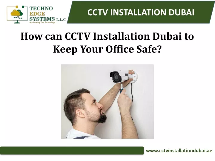 cctv installation dubai