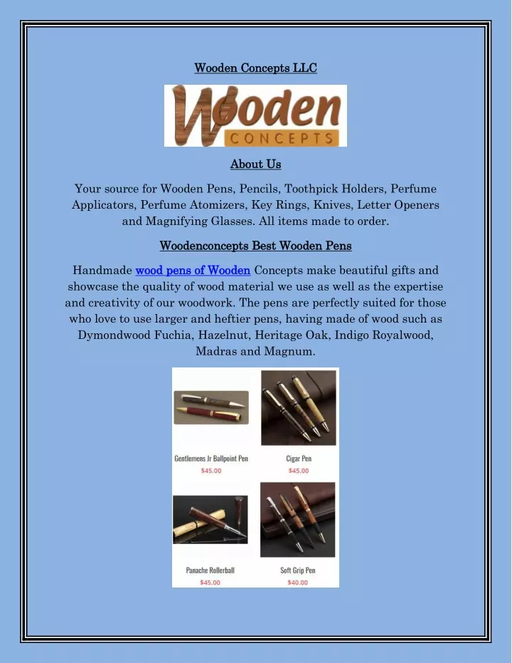 woode wooden n c co on nce