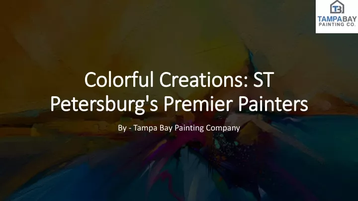 colorful creations st petersburg s premier painters