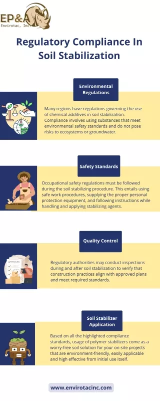 regulatory compliance in soil stabilization