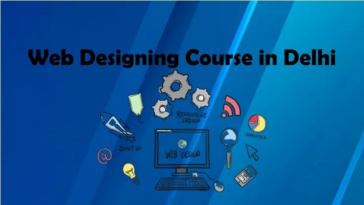 web designing course in delhi