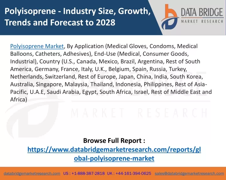 polyisoprene industry size growth trends