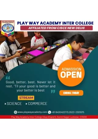 Top-Ranking ICSE schools in Lucknow - PlaywayAcademy