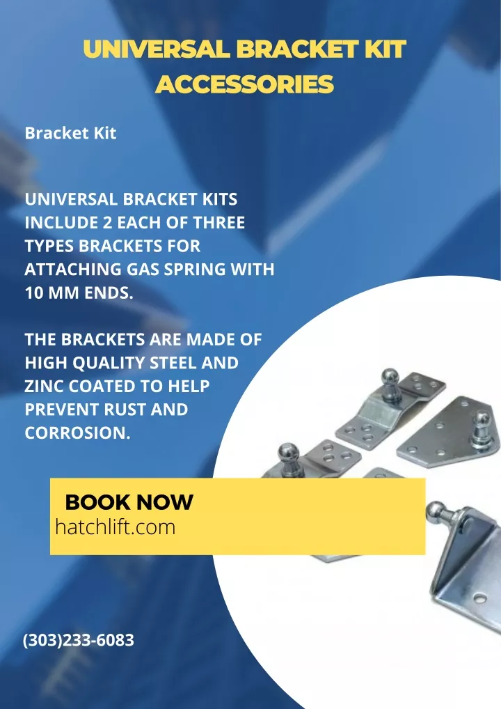 universal bracket kit accessories