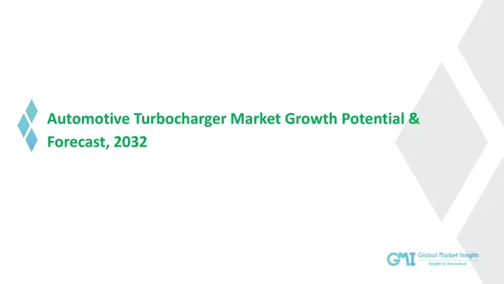 automotive turbocharger market growth potential