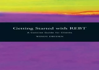 Download⚡️ Book [PDF] get✔️ting Started with REBT